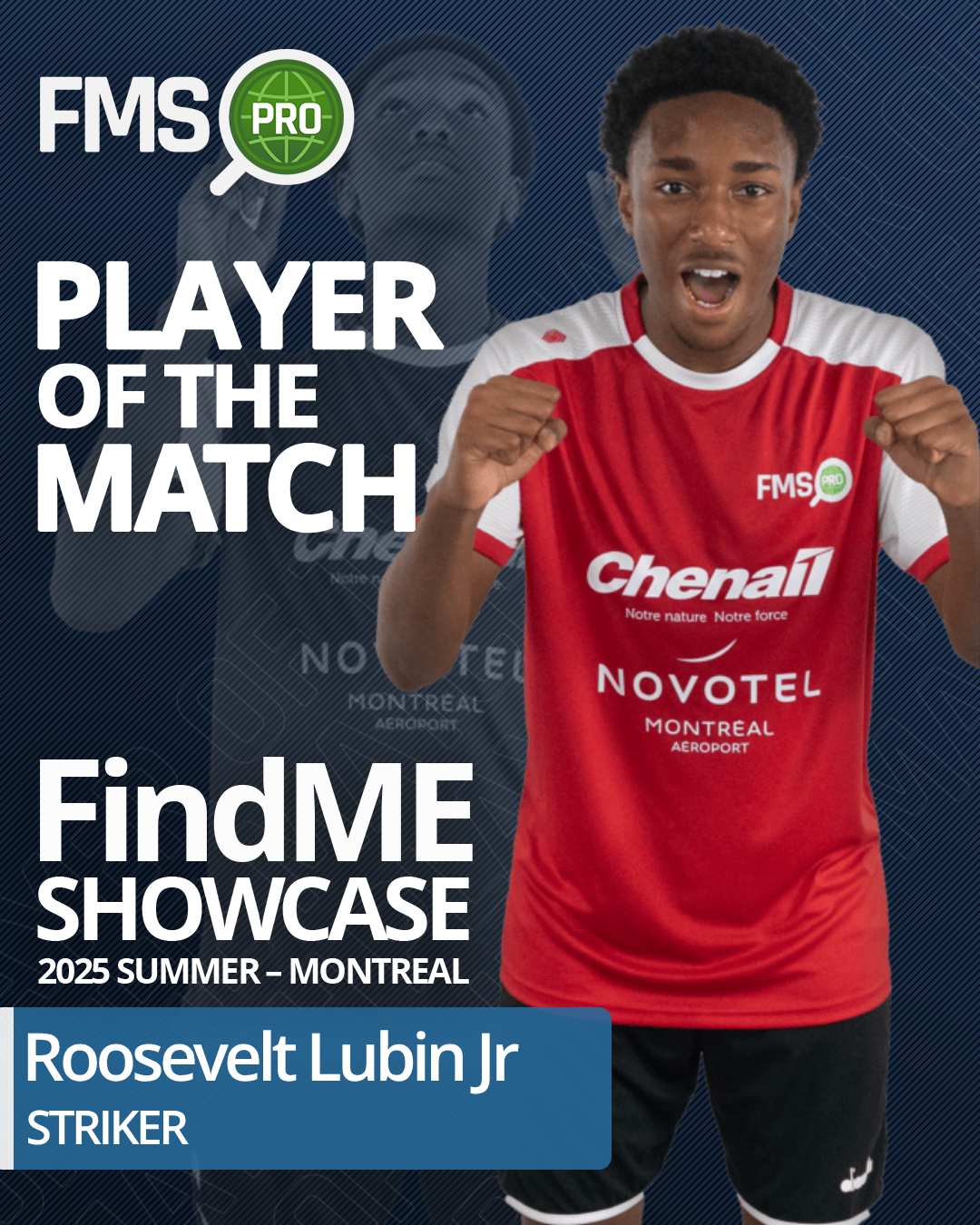Red B vs Blue A 10am Roosevelt Lubin Jr Player of the Match