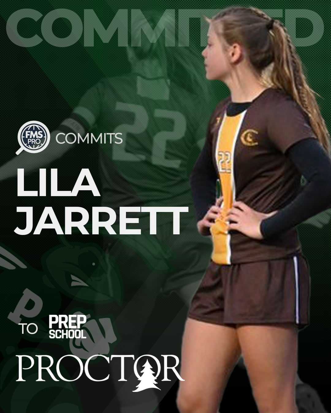 Lila Jarrett, commit to Proctor Academy