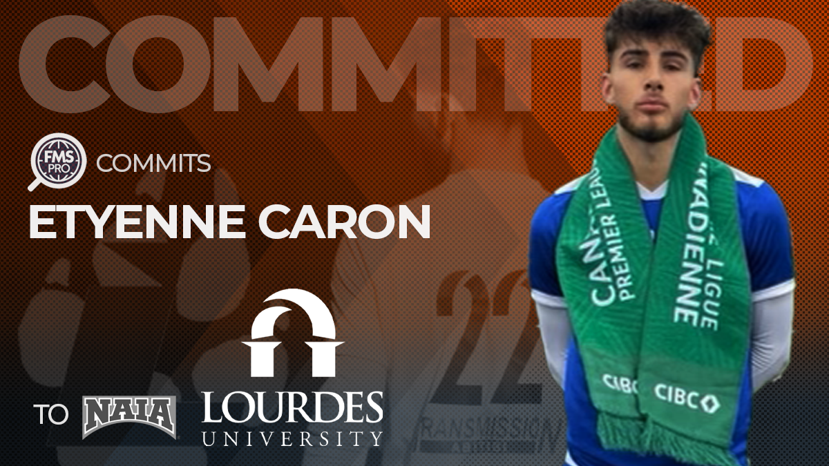 Etyenne Caron center back Lourdes University signing
