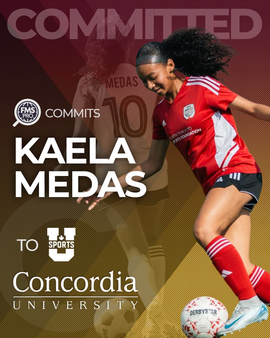 FMSpro commits  Kaela Medas to Concordia University 