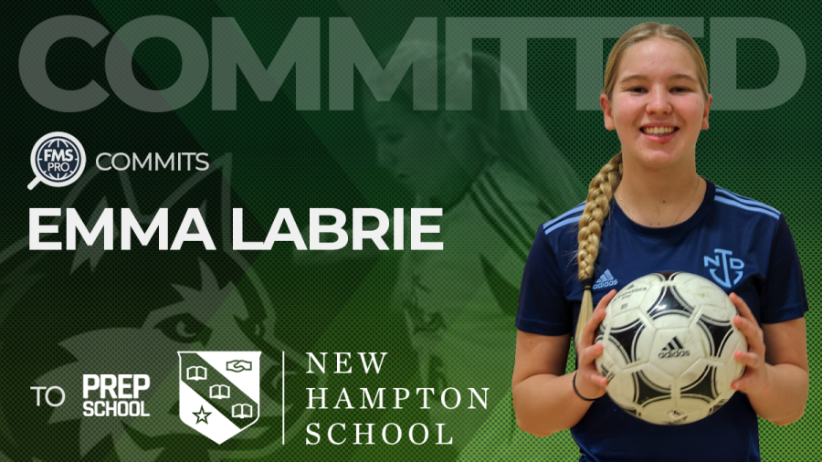 Emma Labrie winger signing New Hampton School