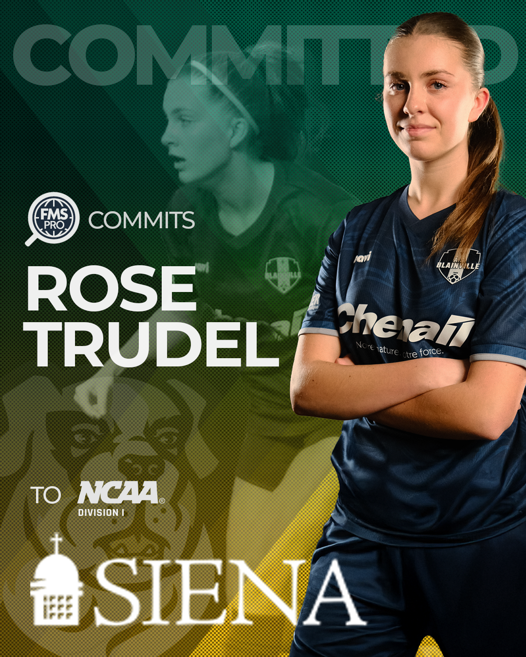 Rose Trudel commit to Siena College