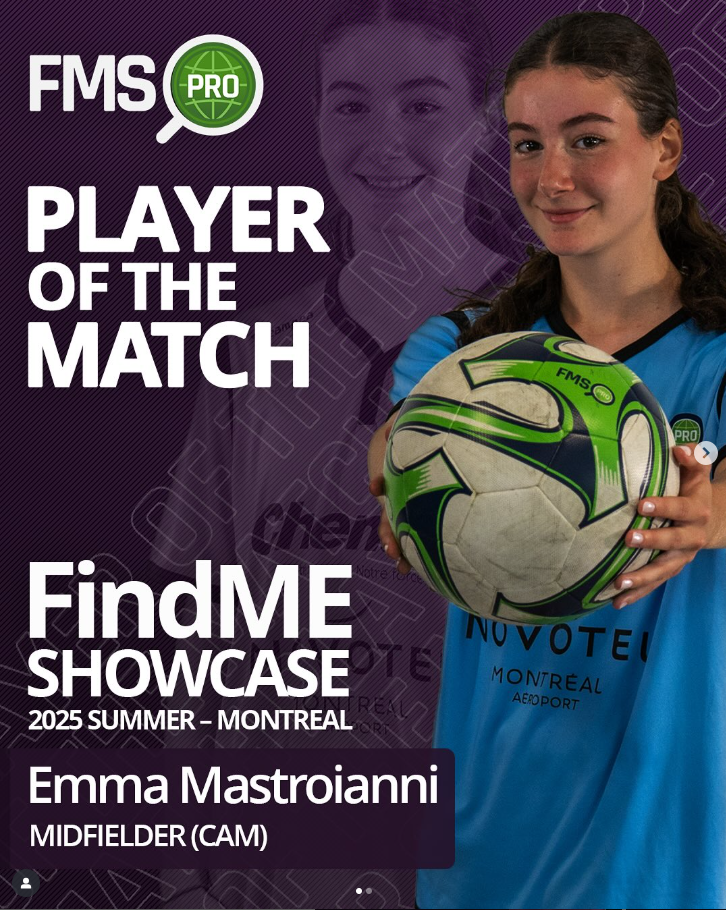 Emma Mastroianni Player of the Match Sky Blue A vs Pink B