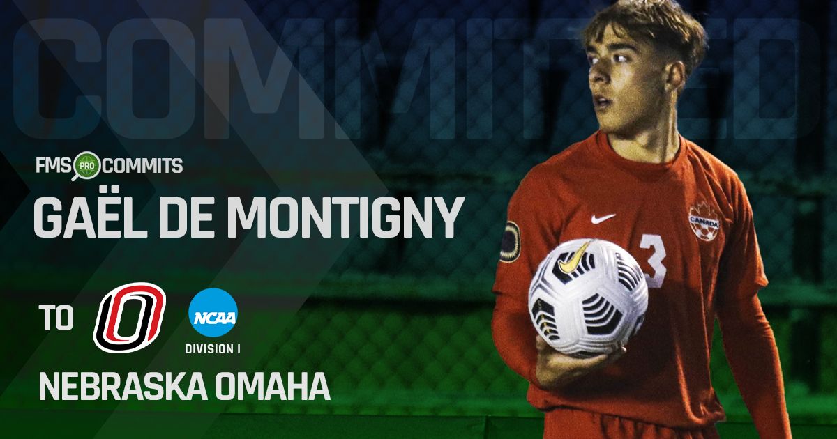 Gaël de Montigny Commits to NCAA Division I Nebraska Omaha Mavericks