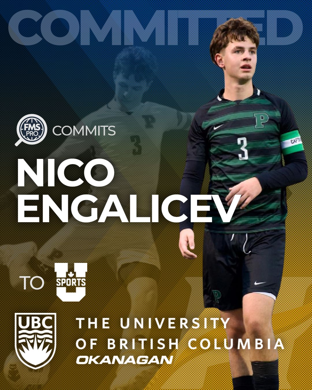 FMSpro commits Nico Engalicev to the University of British Columbia - Okanagan