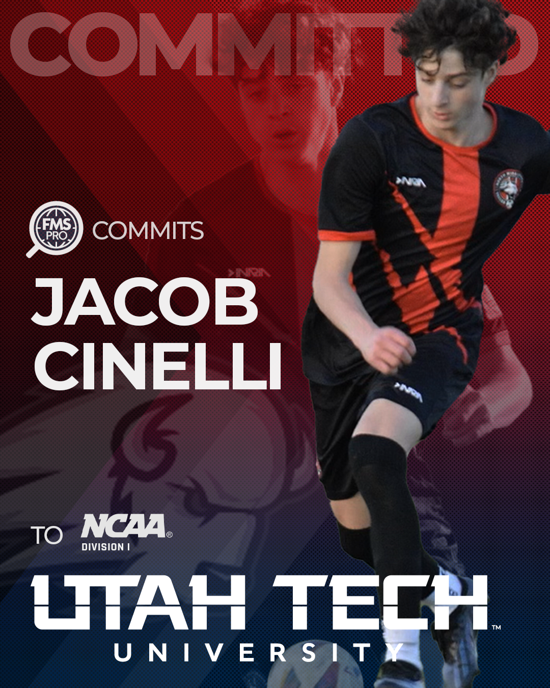 Jacob Cinelli, commit to Utah Tech University