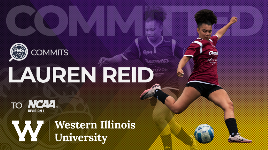 FMSpro is thrilled to announce that dominant center back Lauren Reid (Burlington 08) is committed to NCAA D1 Western Illinois University! A strong, confident 1v1 defender and a leader in the back, Lauren will be joining her twin sister, Mya, to help anchor the Leathernecks' future classes.