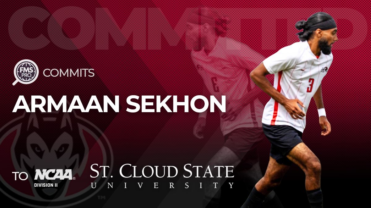 Bringing NJCAA experience and a high soccer IQ to the backline, Casper College’s Armaan Sekhon has officially committed to St. Cloud State University. See why Head Coach Sean Holmes is excited to add this physically dominant defender to his nationally-ranked squad.