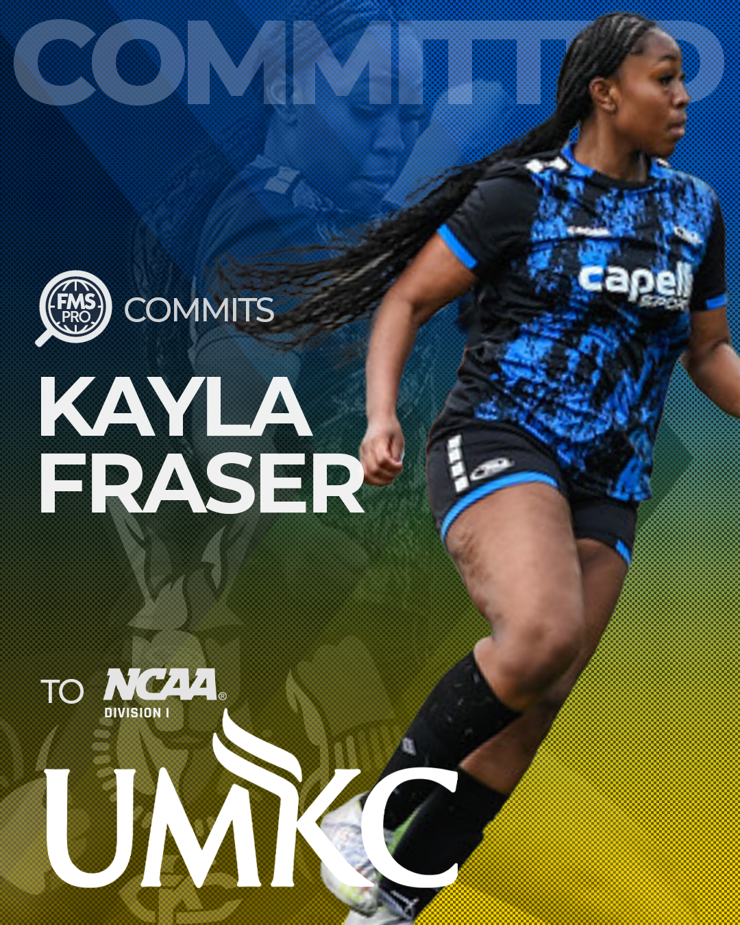 Kayla Fraser striker UMKC signing