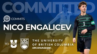 A versatile leader with All-Conference honors, Proctor Academy’s standout defender Nico Engalicev is taking his elite mobility and academic excellence to the University of British Columbia - Okanagan.
