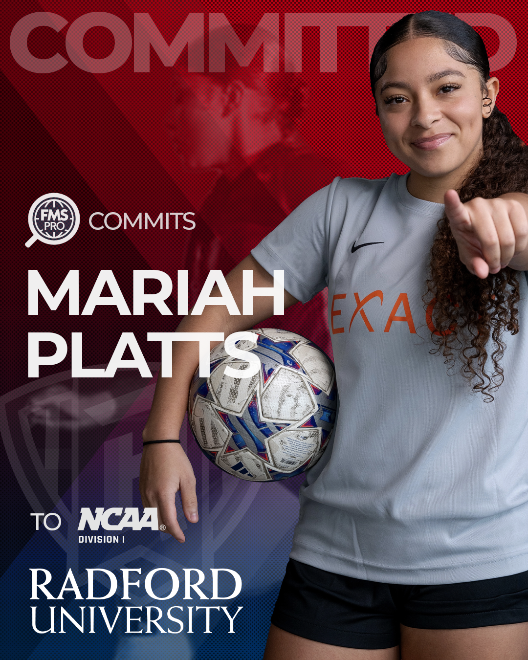 Mariah Platts, NCAA Division I commit to Radford University