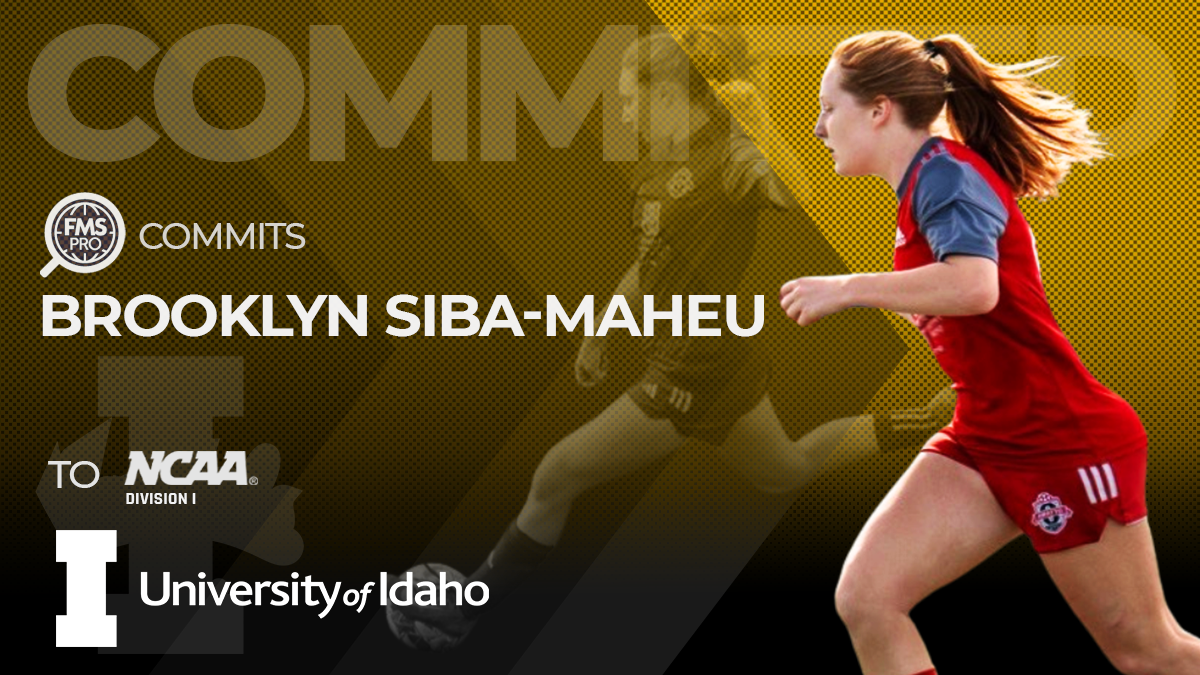 FMSpro proudly announces the signing of dynamic 2009-born forward/winger, Brooklyn Siba-Maheu, to the University of Idaho. The Ottawa TFC standout is a consistent goal scorer with exceptional skill in the attacking third. Vandal Head Coach Jeremy Clevenger is eager for Brooklyn to make an immediate impact at the D1 program.