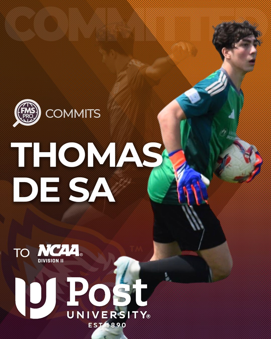 FMSpro commits Thomas De Sa to Post University