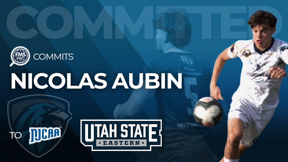 FMSpro confirms the commitment of versatile defender Nicolas Aubin to Utah State University Eastern! The FC Boreal standout, known for his exceptional physicality and leadership qualities developed as a dual-sport athlete (soccer and hockey), will join Coach Bruce Palmbaum's program. Nicolas is expected to bring the toughness and aerial dominance needed to help the team continue competing for a championship title. Read the full signing announcement!