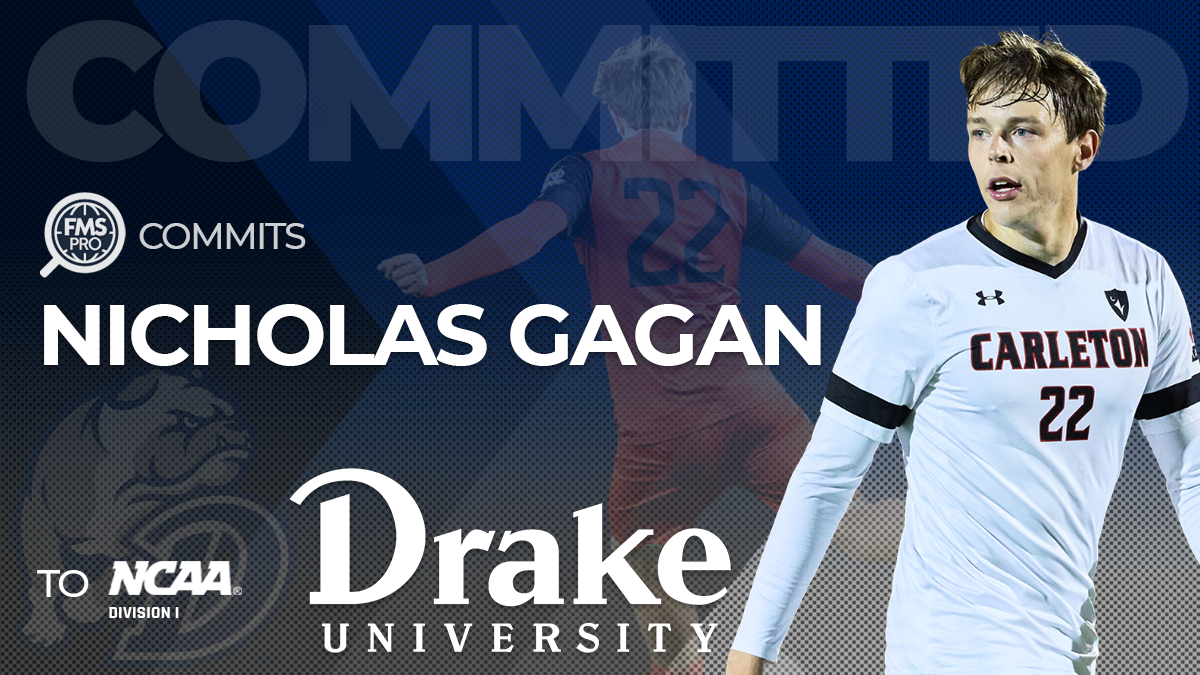 Standing 6'4" with professional experience and All-Conference honors, Carleton’s Nicholas Gagan is heading to the Missouri Valley Conference to bolster the Bulldogs' back line.
