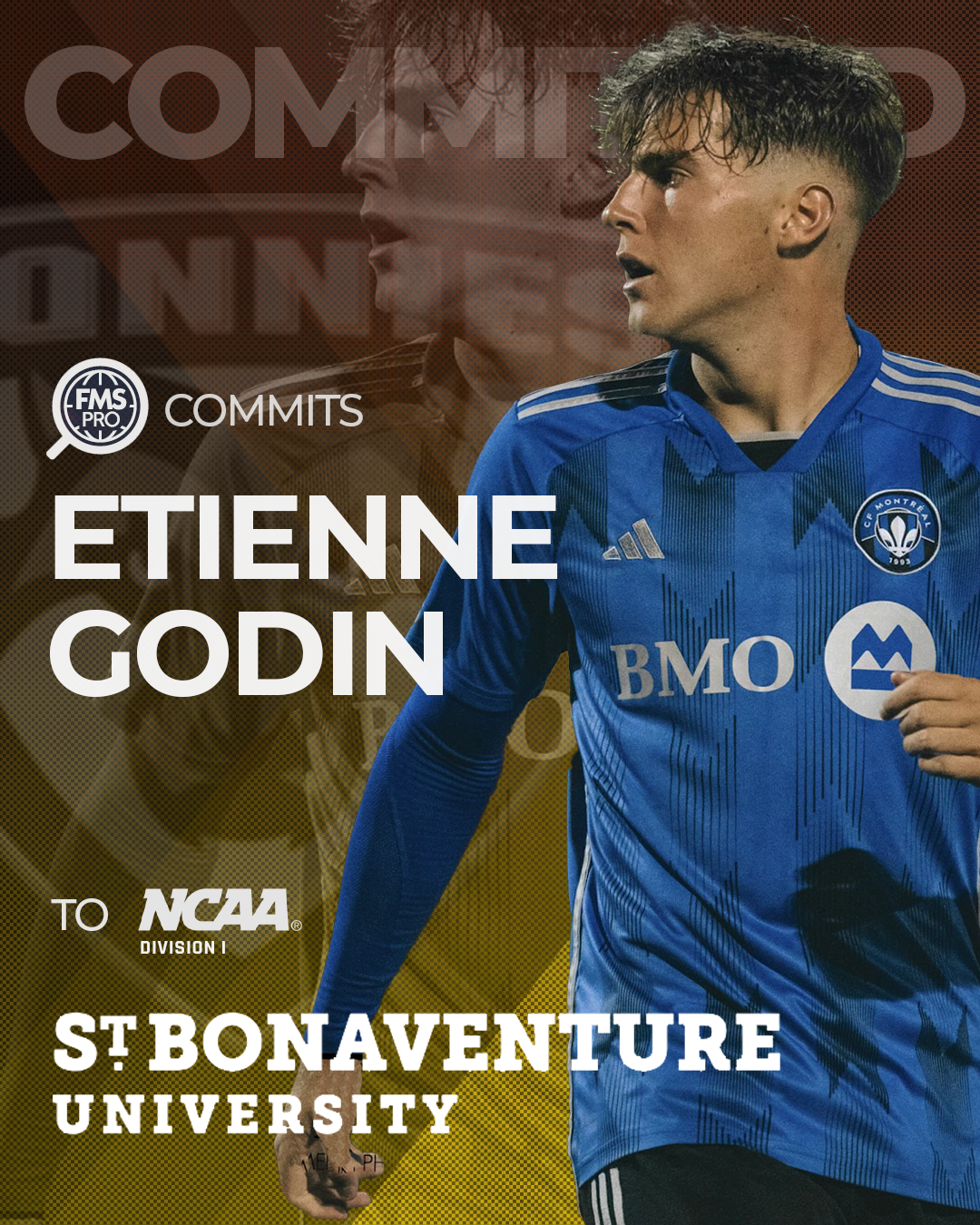 Etienne Godin at a soccer match