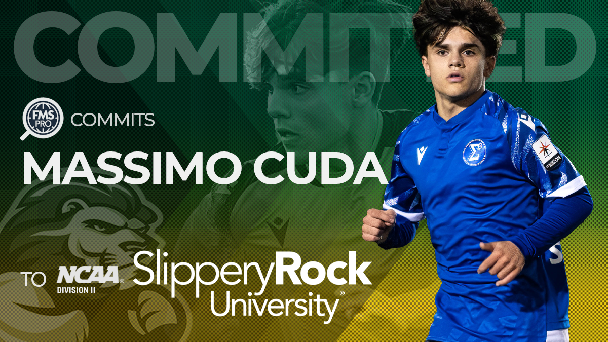 Massimo Cuda, commit to Slippery Rock University