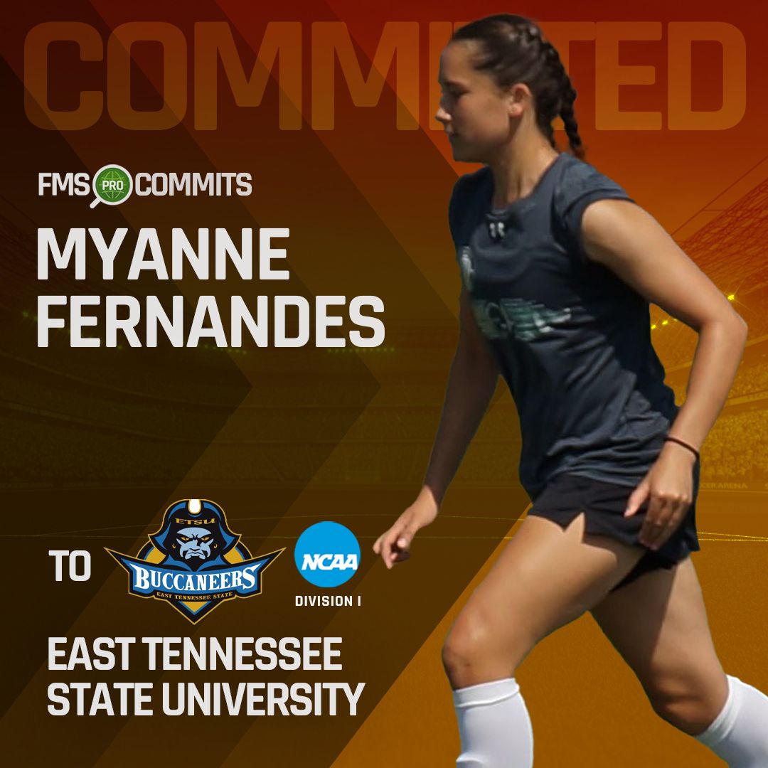 Myanne Fernandes Joins NCAA D1 East Tennessee State University
