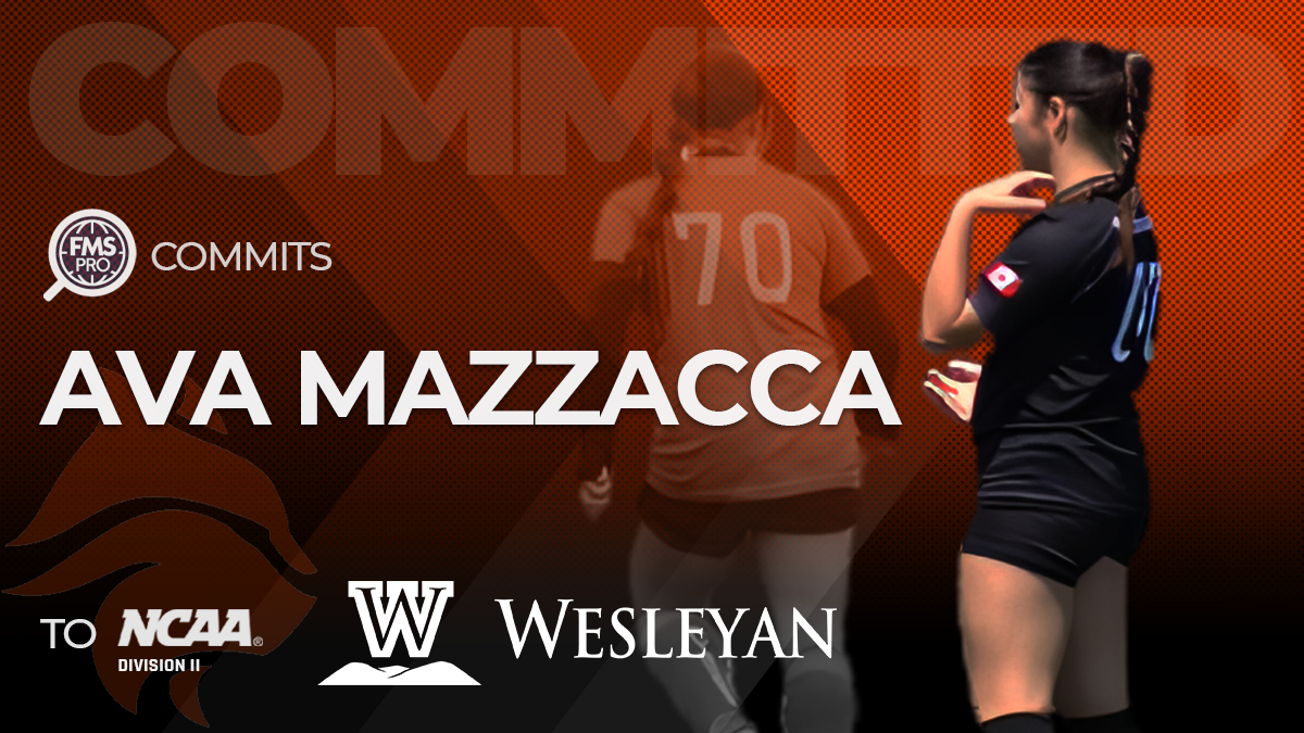 FMSpro is delighted to announce that smart and versatile outside back Ava Mazzacca has committed to West Virginia Wesleyan! Learn why this strong student-athlete chose the Mountain East Conference program and how Head Coach Holden Talton plans to integrate her skills.