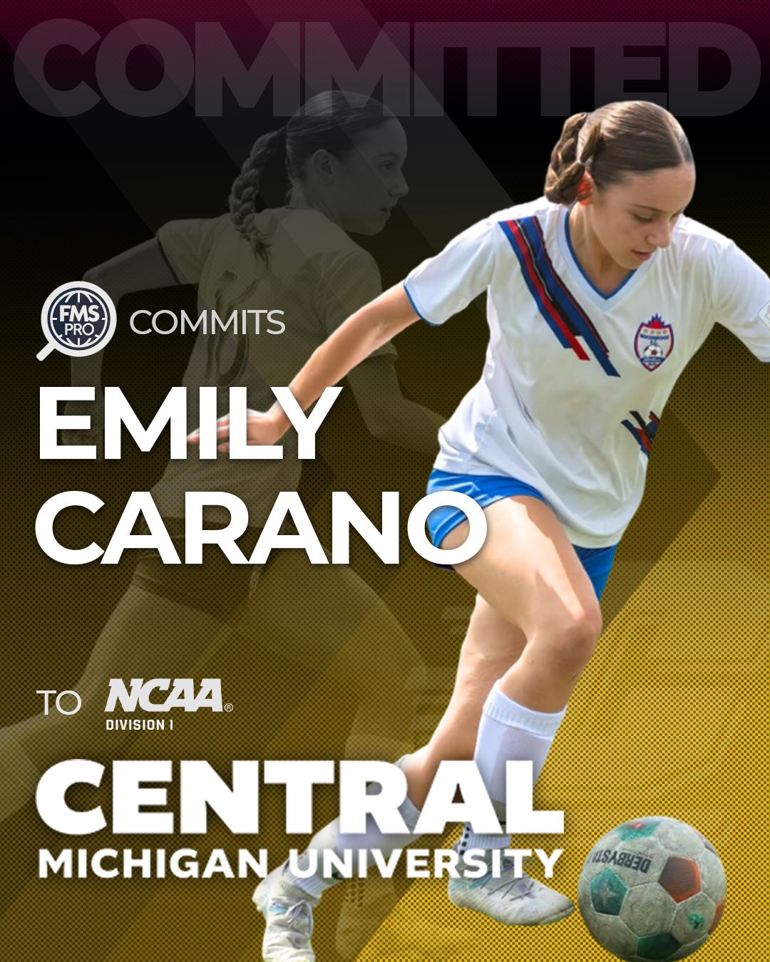 FMSpro commits Emily Carano to Central Michigan University