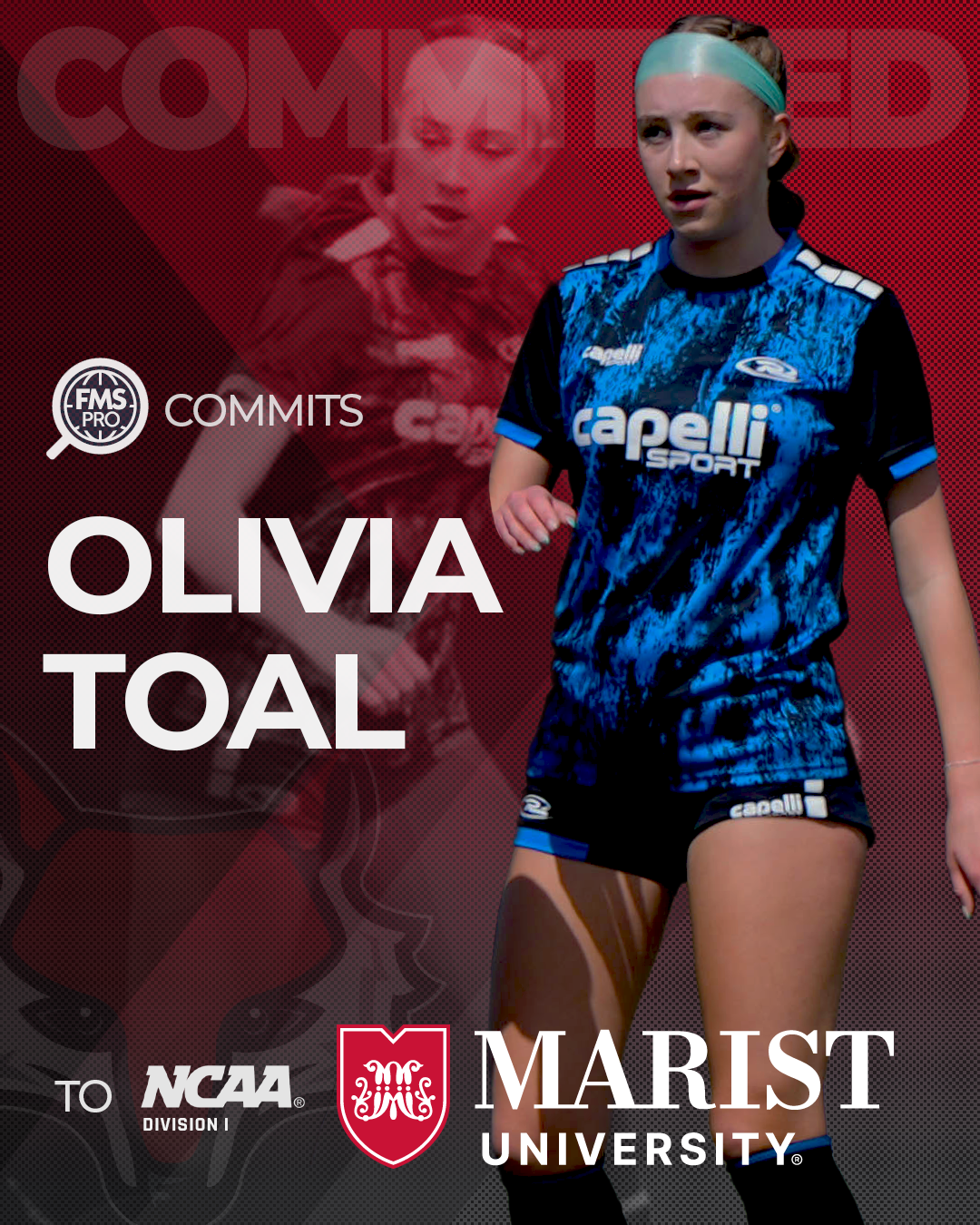 Olivia Toal Marist University soccer commitment