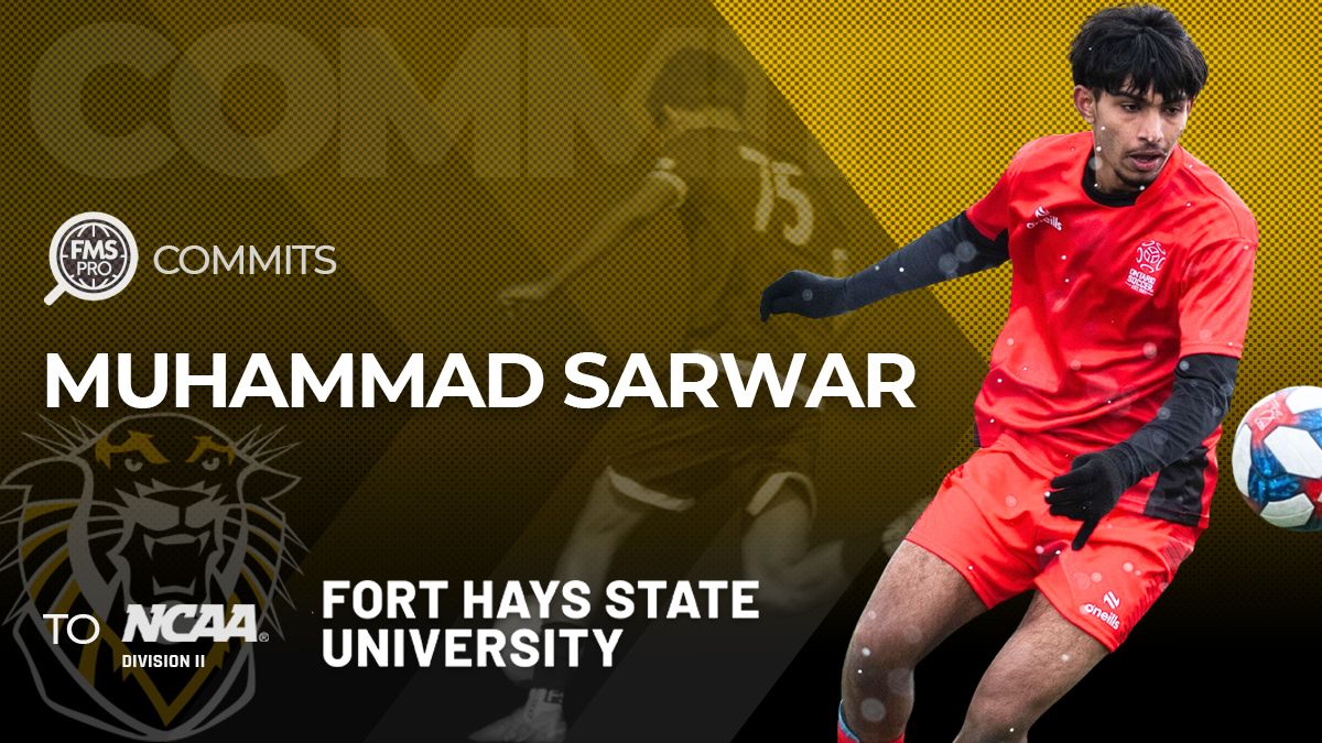 A creative force for Team Ontario and Pickering FC, attacking midfielder Muhammad Sarwar has officially committed to Fort Hays State University. Discover why Head Coach Alex Nichols believes this 2008-born talent is ready to help the Tigers chase a National Championship.