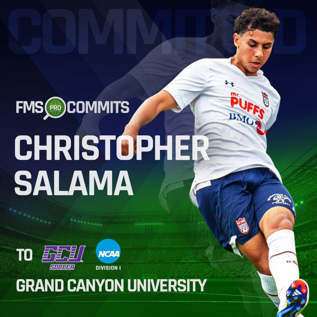 Christopher Salama commits to NCAA DI Grand Canyon University.