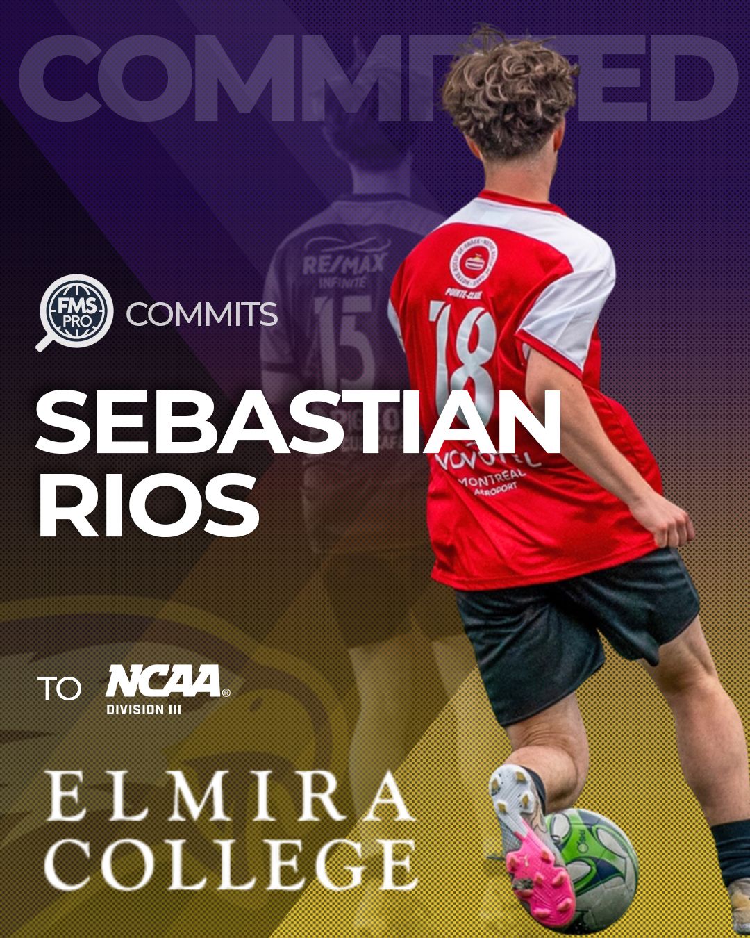 FMSpro commits Sebastian Rios to Elmira College