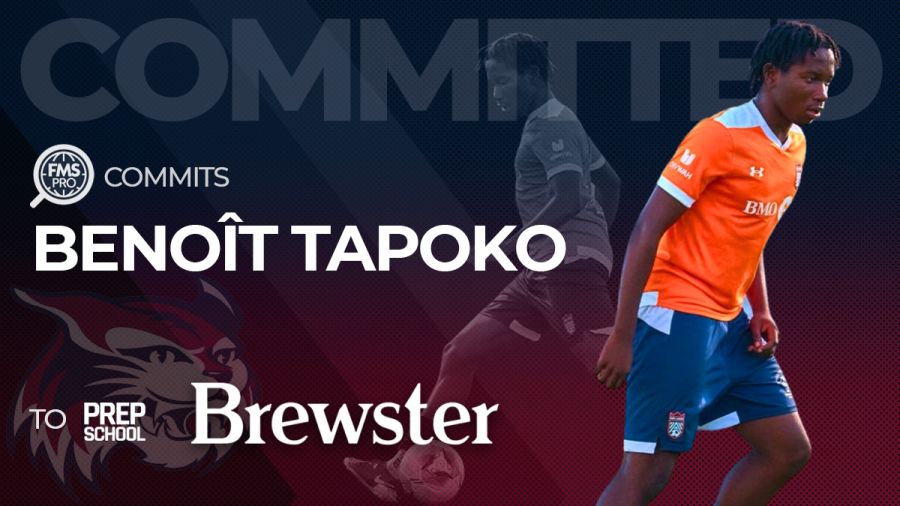 CS St-Laurent standout Benoît Tapoko is bringing his defensive prowess and attacking flair to the Lakes Region as he joins the Brewster Academy Bobcats.