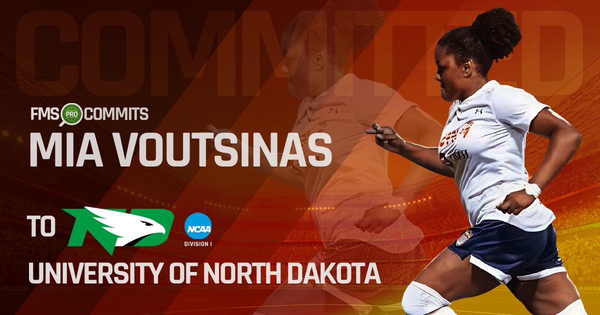 Mia Voutsinas Signs with University of North Dakota Soccer Team