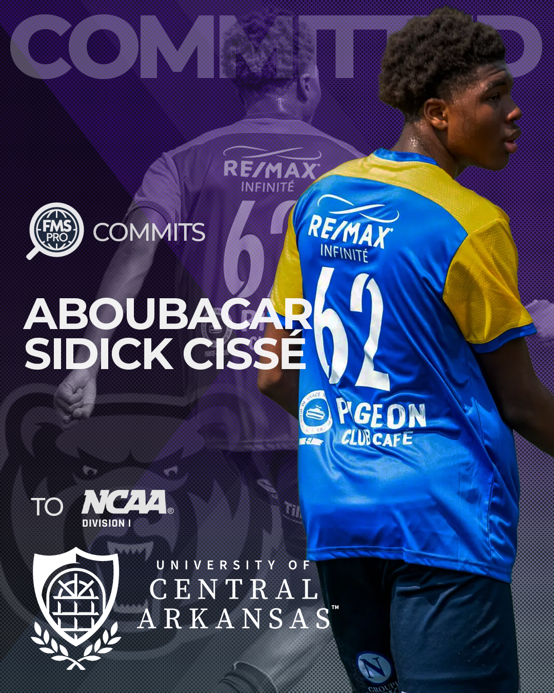Aboubacar Sidick Cissé signs with University of Central Arkansas