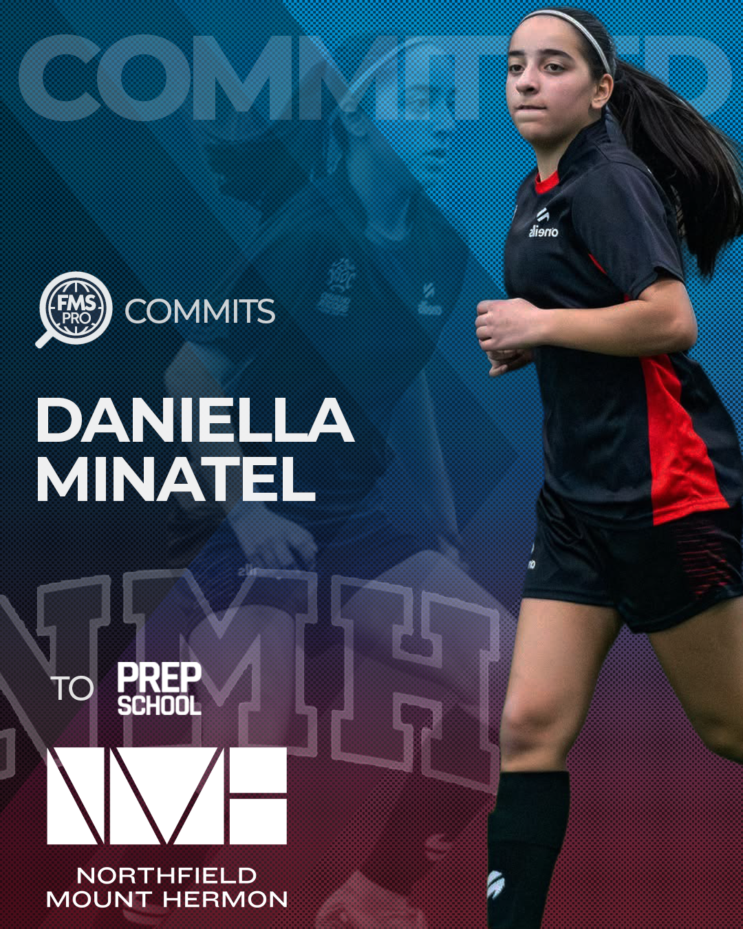 Daniella Minatel midfielder Vaughan Team Ontario commitment