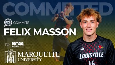 FMSpro est fier de célébrer l'engagement de Felix Masson envers l'Université Marquette (NCAA Division I). Défenseur central dominant, fort d'une expérience au CS Longueuil, à Louisville, à l'Académie des Whitecaps de Vancouver et à l'Université de Montréal, Felix apporte leadership, athlétisme et une solide technique au programme des Golden Eagles, qui évoluent dans la conférence BIG EAST.