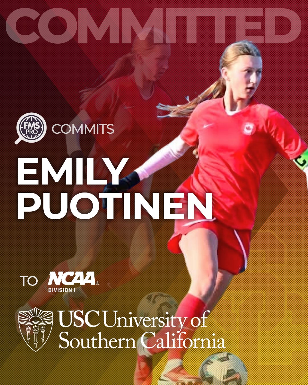 FMSpro commits Emily Puotinen to the University of Southern California 