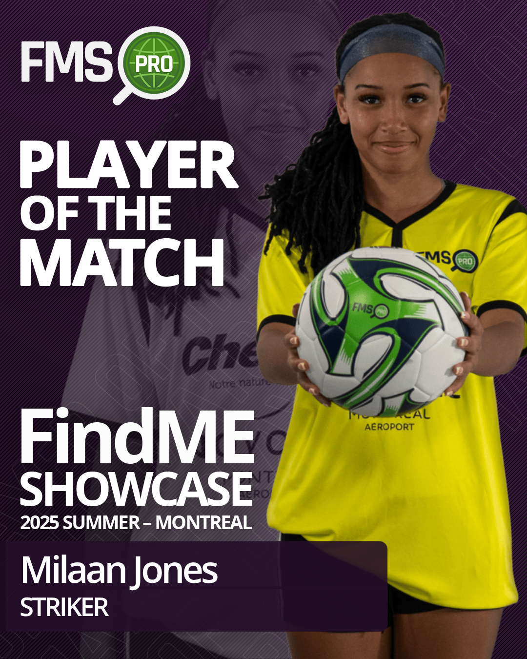 Milaan Jones Player of the Match Yellow B vs Orange B