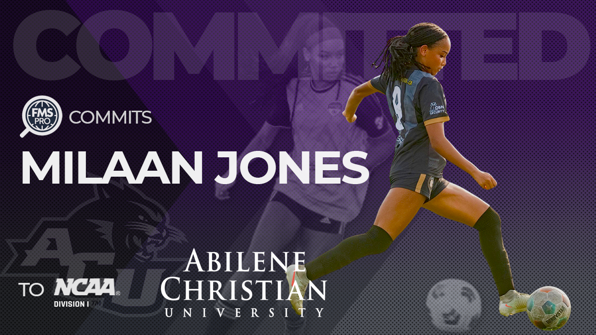 FMSpro is thrilled to share the exciting commitment of 2008-born attacker Milaan Jones to NCAA Division I Abilene Christian University. A dynamic winger/forward known for her technical skill and fearless play in the final third, Milaan is ready to make an impact in the competitive WAC Conference — both on the field and in the classroom.