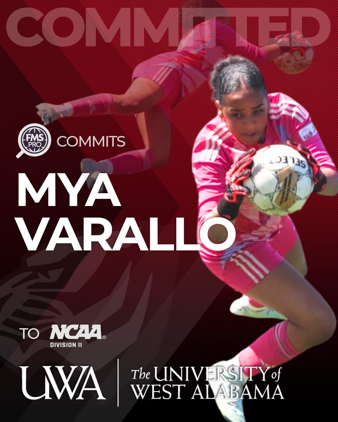 FMSpro commits Mya Varallo to the University of West Alabama 