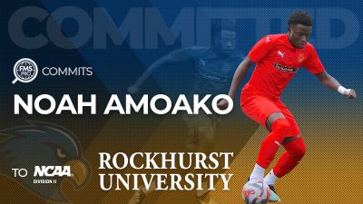 A dynamic 2008-born forward with relentless intensity, Vaughan standout Noah Amoako is heading to Kansas City to join one of the most decorated coaching staffs in collegiate soccer.