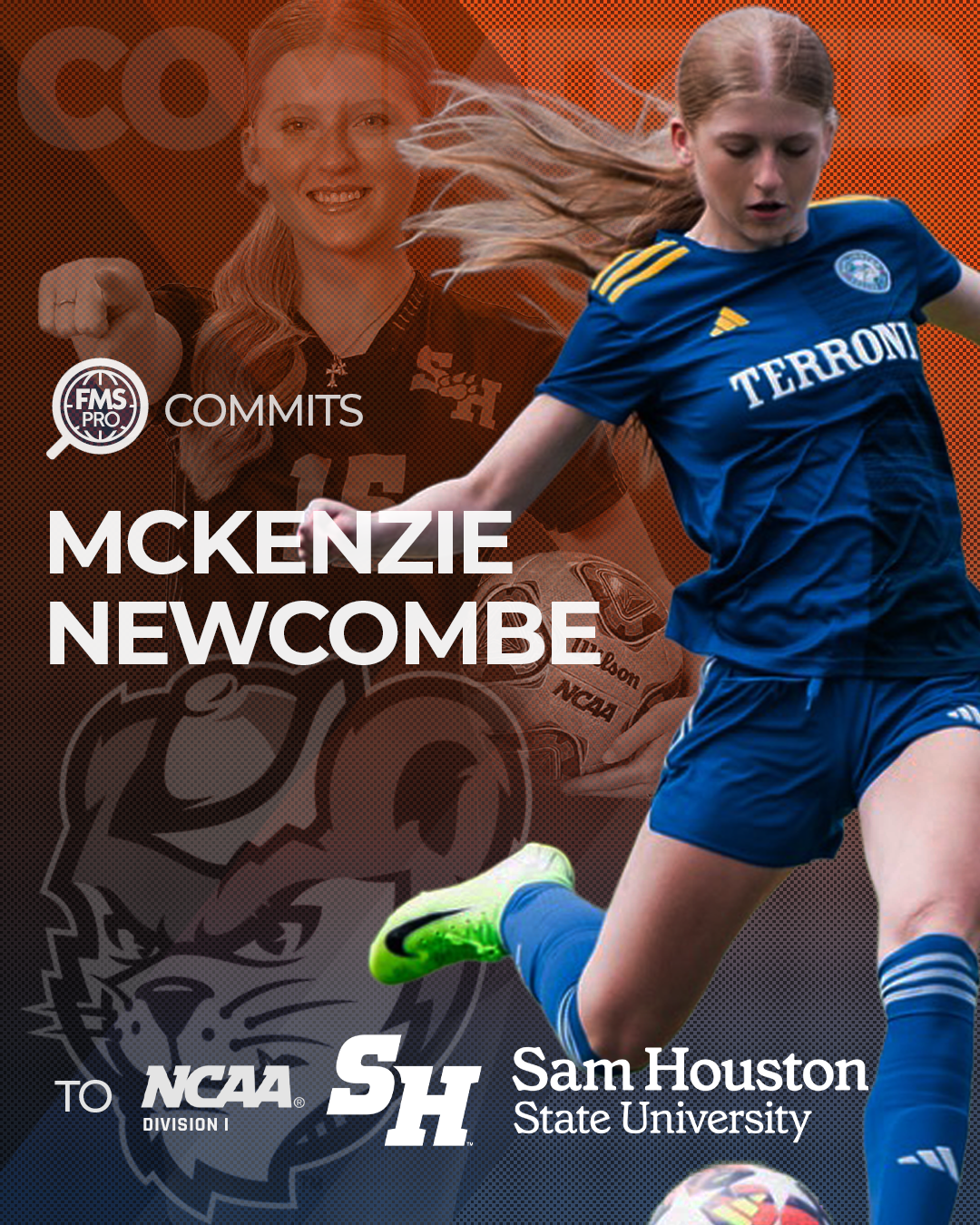 McKenzie Newcombe Sam Houston University soccer commitment