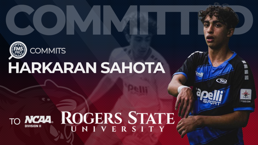 Harkaran Sahota soccer winger Rogers State