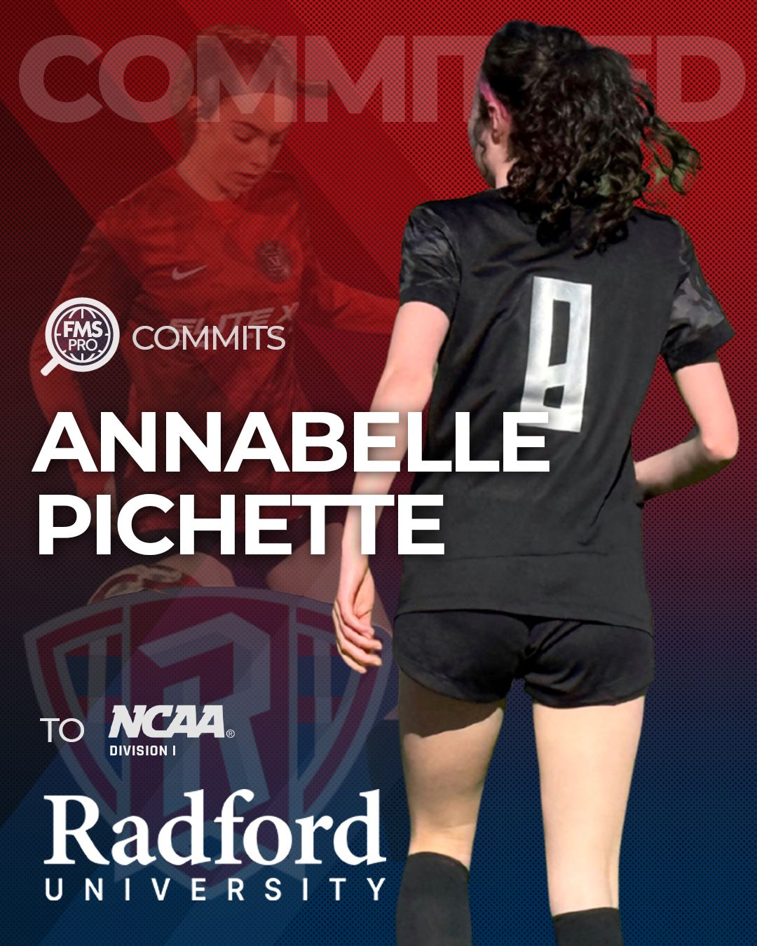 FMSpro commits Annabelle Pichette to Radford University