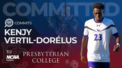 After two strong seasons at Montgomery College, the athletic and technical midfielder is set to continue his academic and athletic career in the BIG South Conference while bringing energy, versatility, and attacking quality to the Blue Hose program.