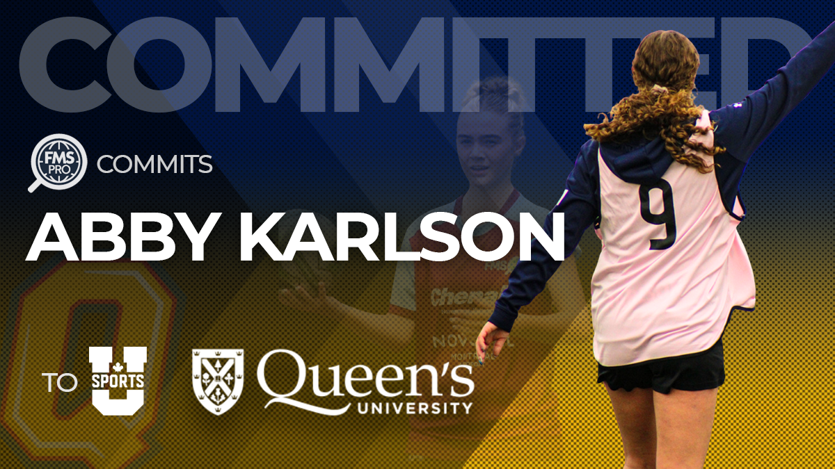 Pickering OPDL standout Abby Karlson has committed to Queen’s University, where her technical ability, strong work ethic, and reliability will continue to make an impact both on the field and in the classroom.