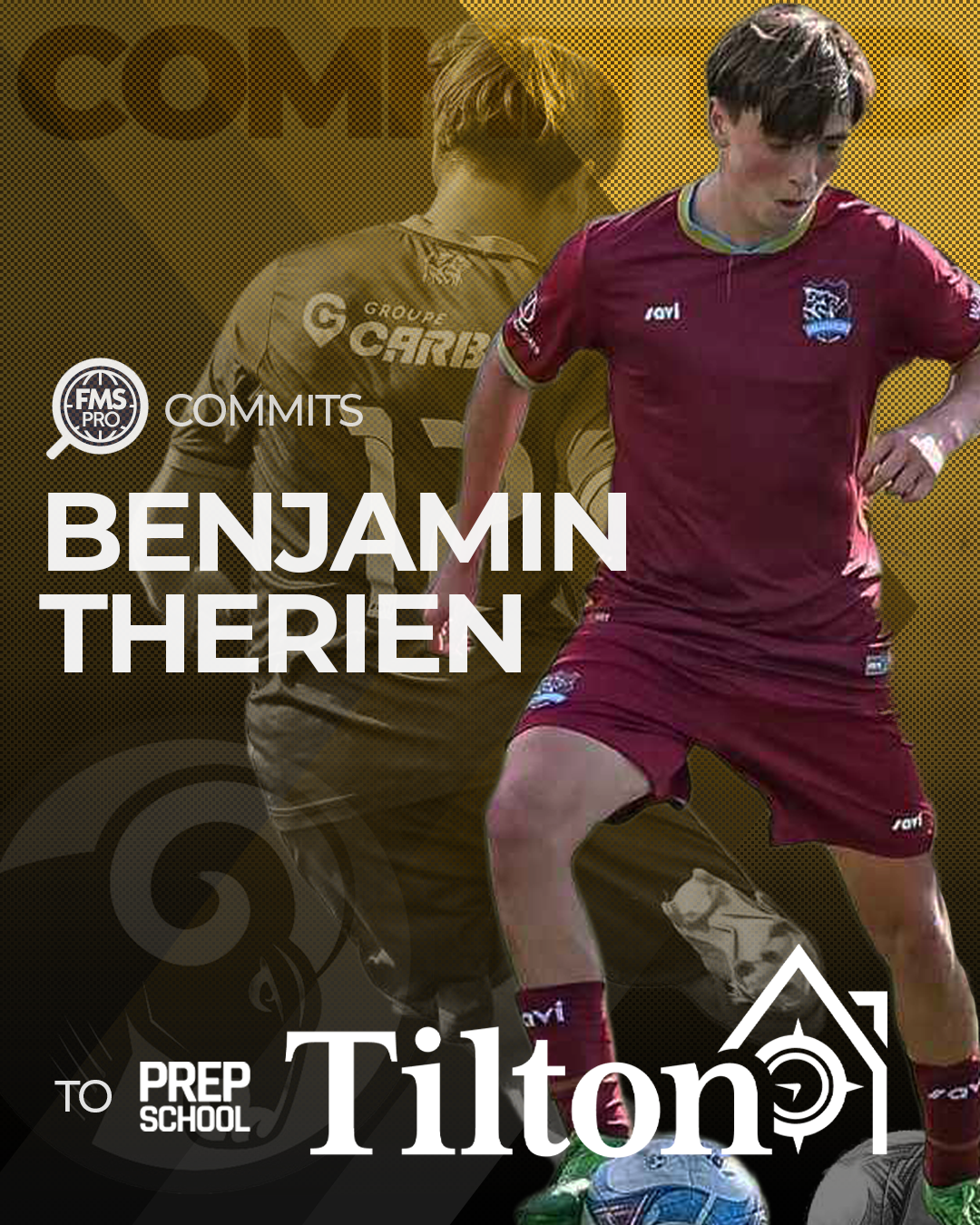 Benjamin Thérien Tilton School soccer commitment