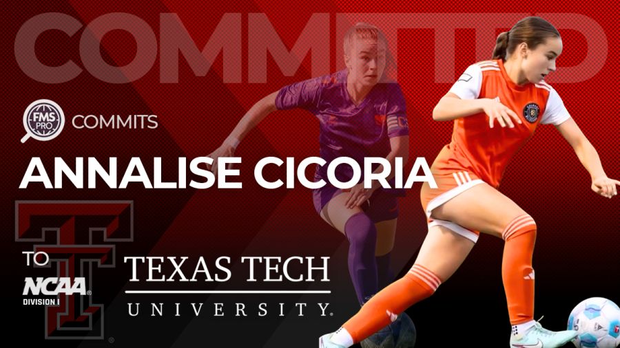 Calgary Wild standout and Canadian U16 National Team player Annalise Cicoria has committed to Texas Tech University, where she will continue her academic and athletic career with one of the nation's premier NCAA Division I women's soccer programs.