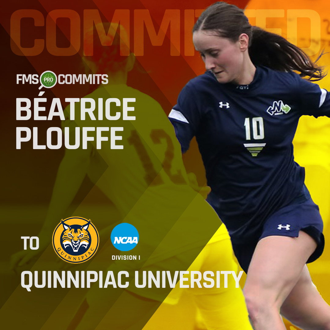 Béatrice Plouffe signs with NCAA D1 Quinnipiac University