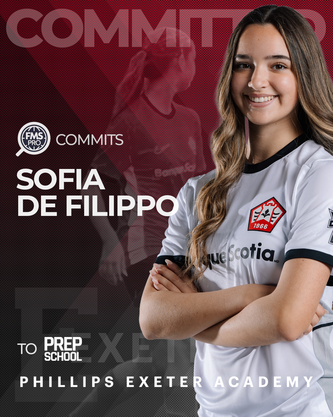 Sofia De Filippo soccer defender Phillips Exeter Lake Shore 2008