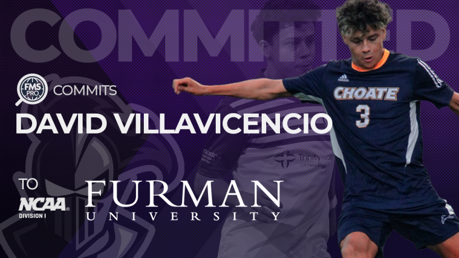 David Villavicencio signs with Furman University soccer