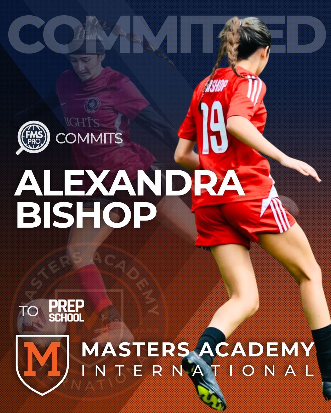 FMSpro commits Alexandra Bishop to Master's Academy International