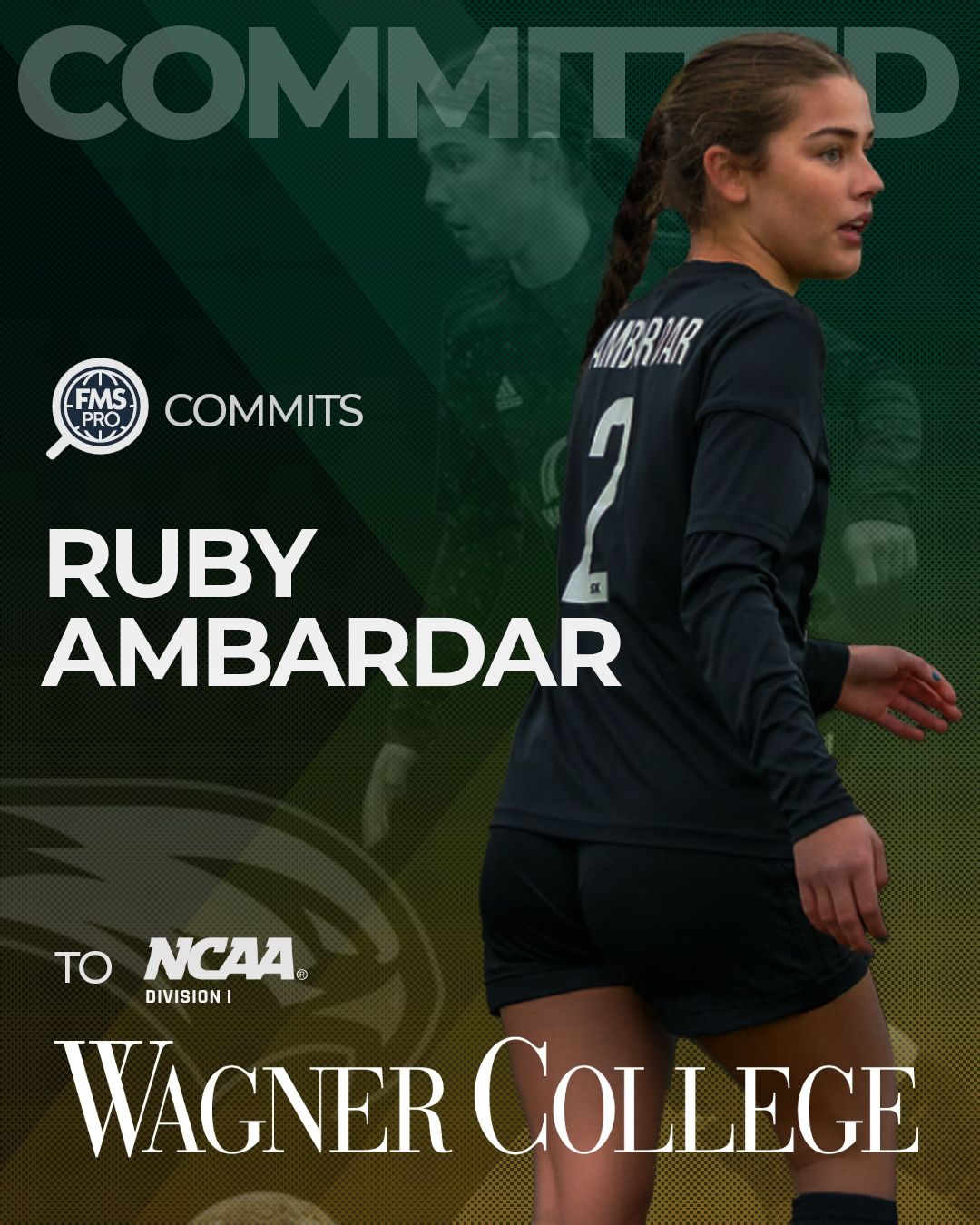 Ruby Ambardar joins Wagner College soccer team